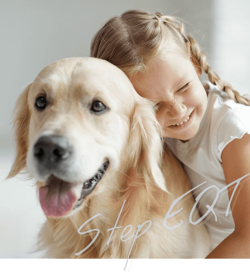 STEP EQT|愛犬の健康寿命|大切なワンちゃんのために|歩けるくん|補助バンド|犬